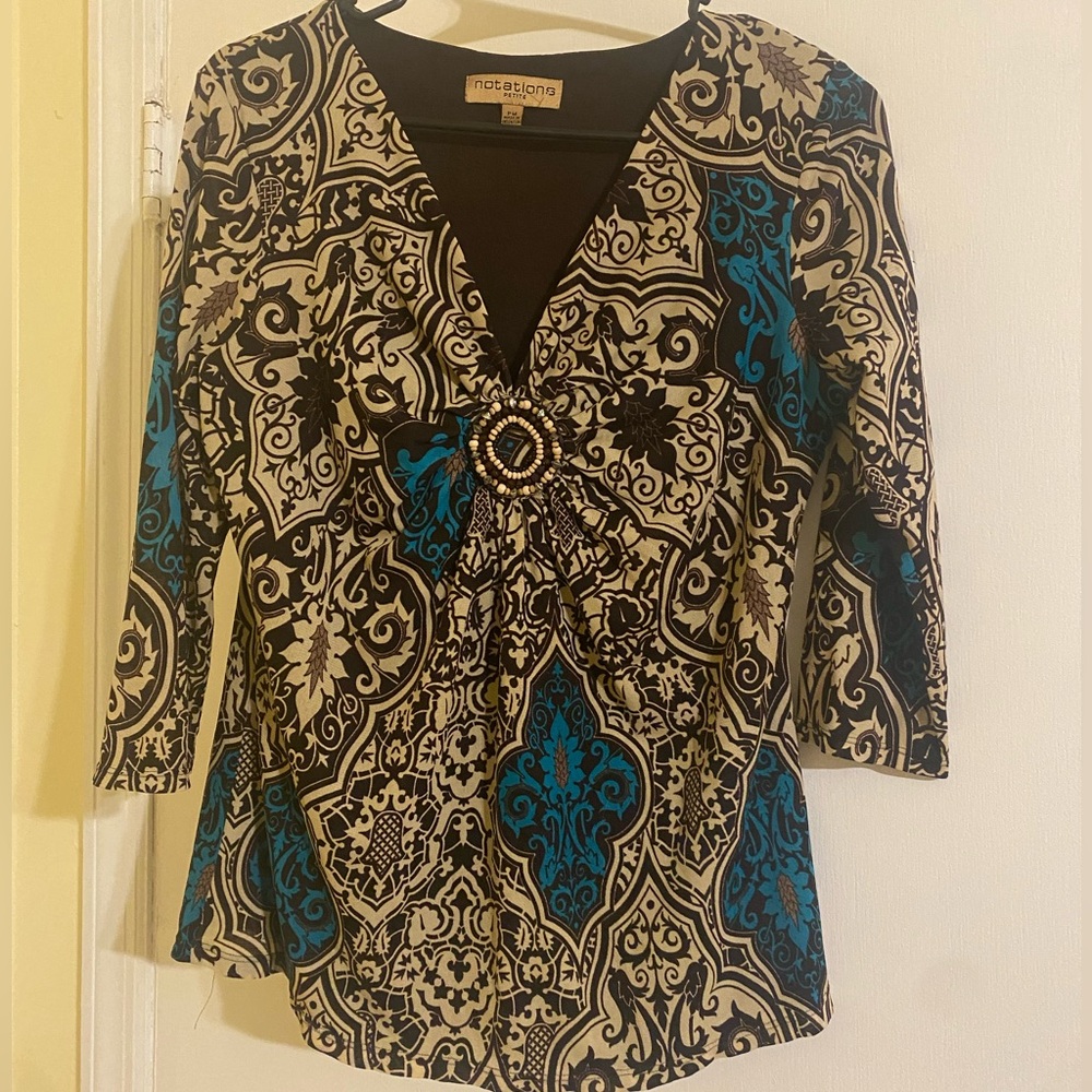 Vintage whimsygoth y2k long sleeve top